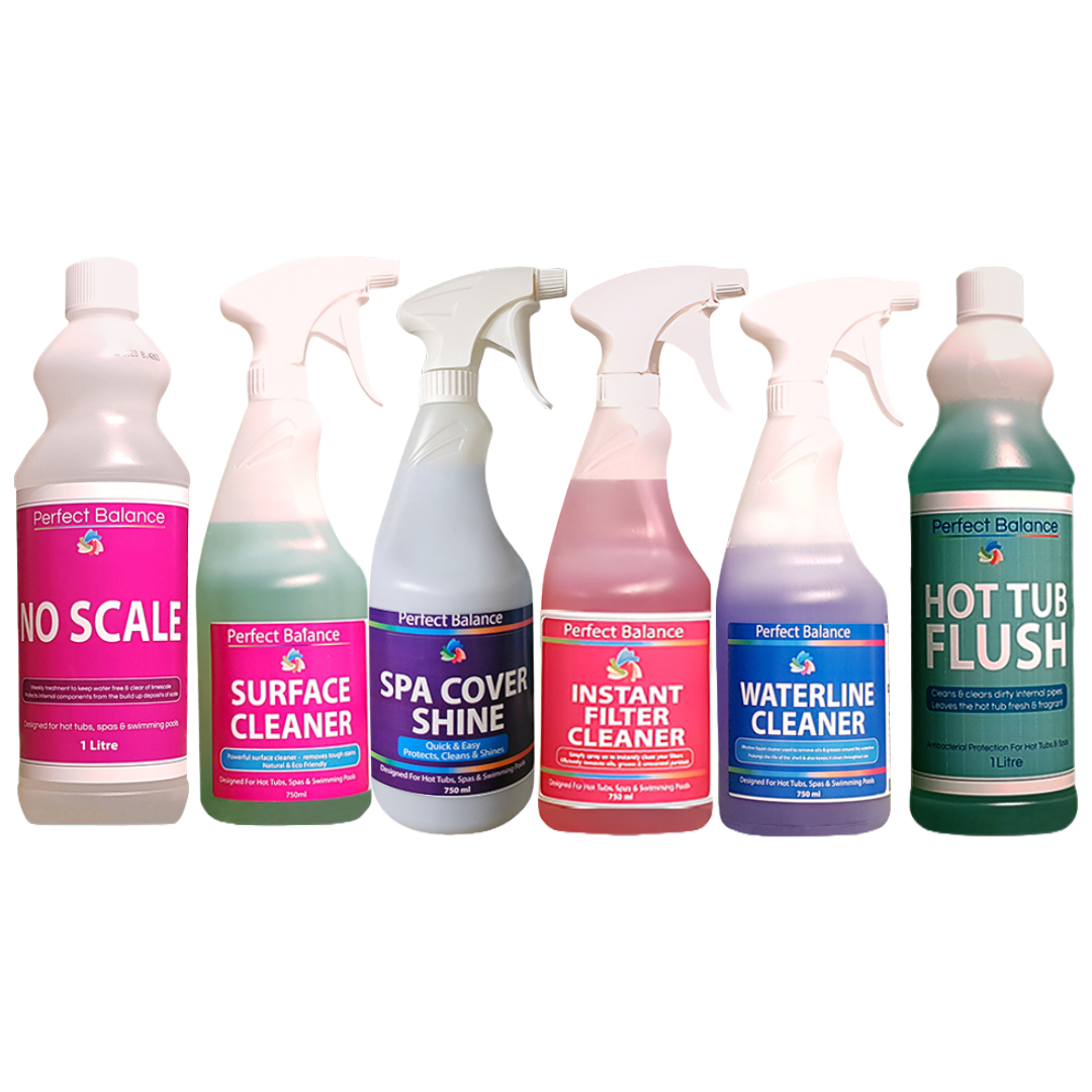 Complete Hot Tub Cleaning Kit